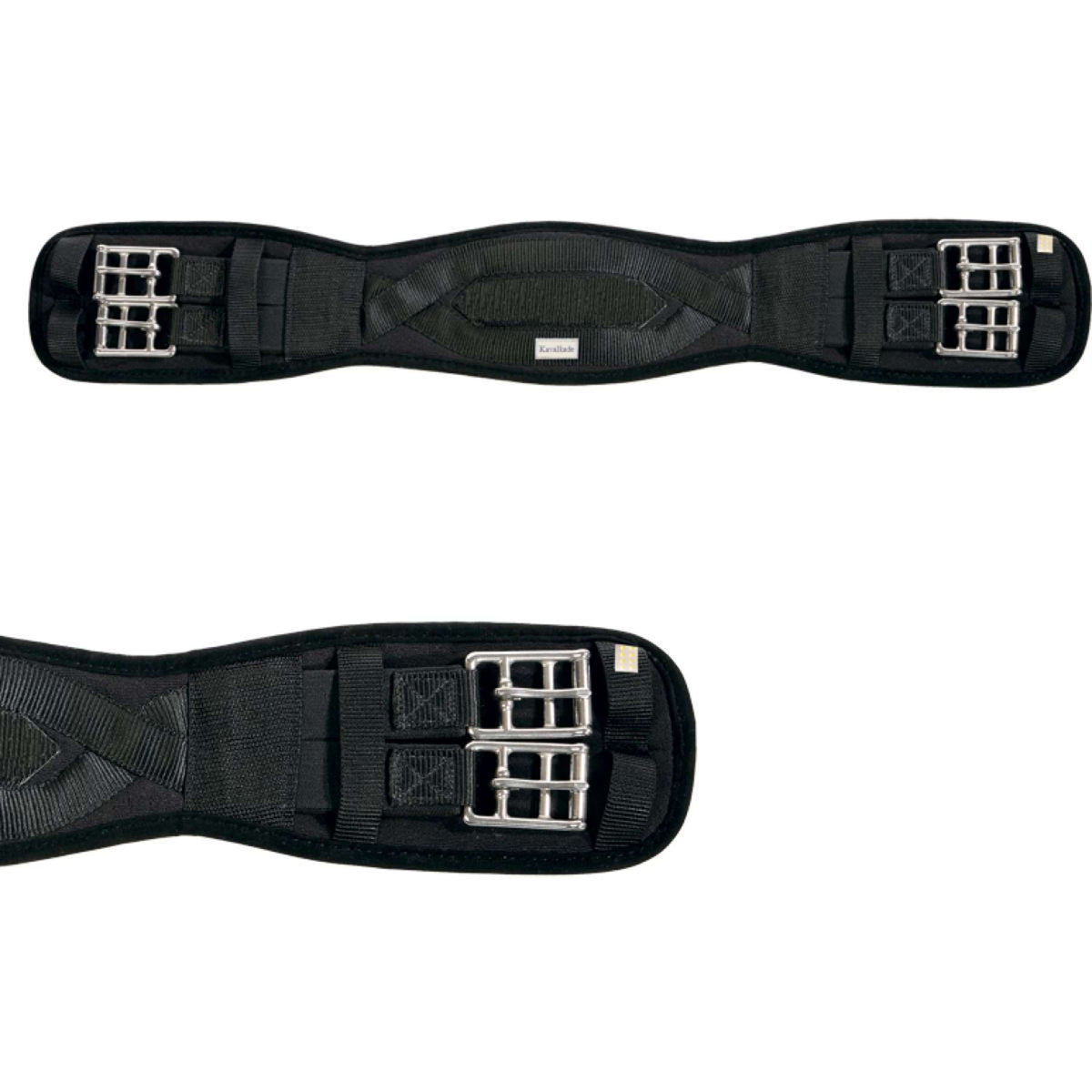 Kavalkade Sattel Kurzgurt Klimatex Gummizug Schwarz