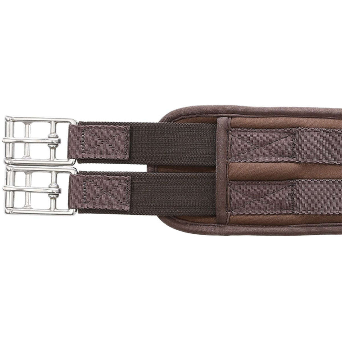 Kavalkade Sattelgurt Memory Foam Elastisch Braun