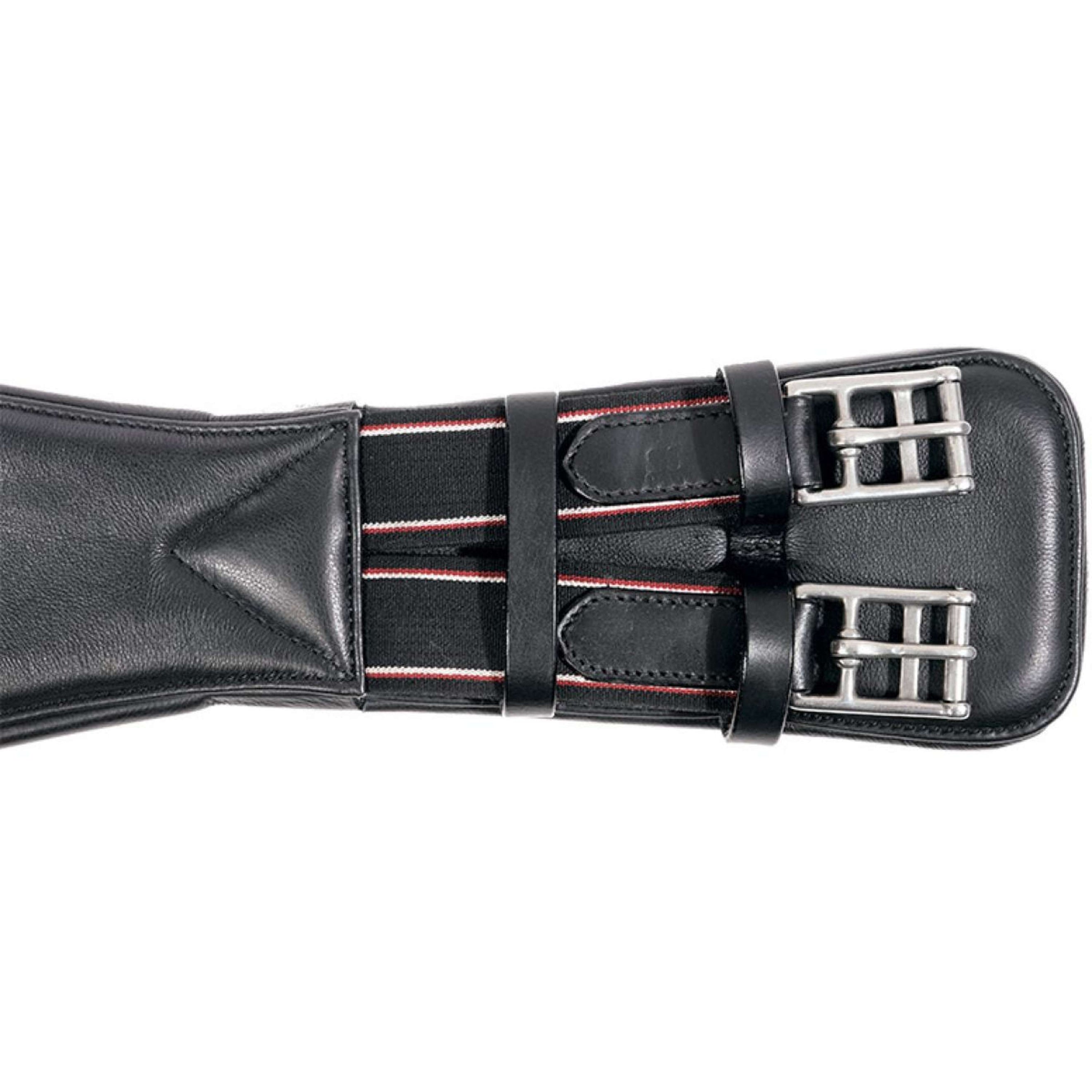Kavalkade Dressurgurt Classic Soft Leather mit Gummizug Schwarz Kavalkade Dressurgurt Classic Soft Leather mit Gummizug Schwarz