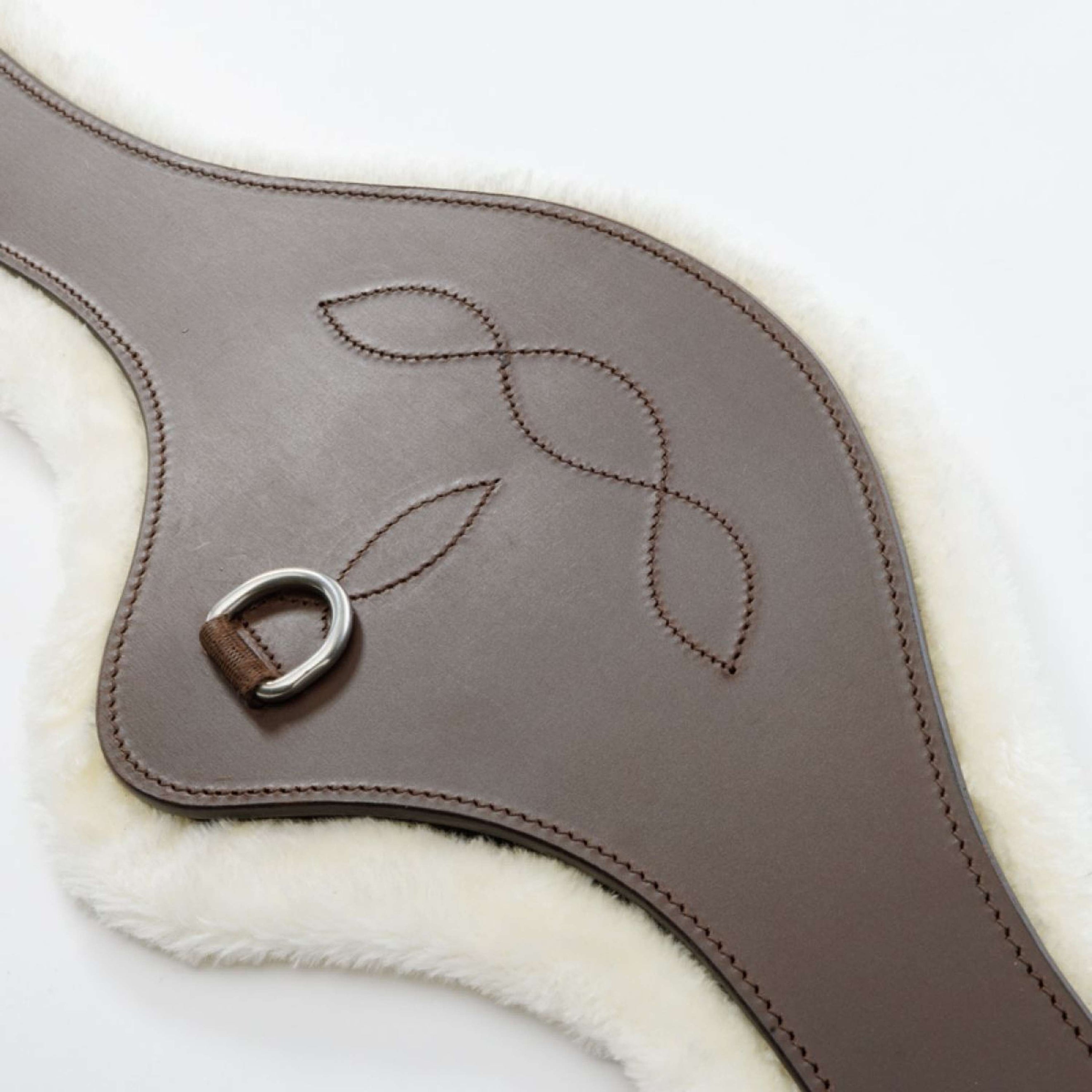 Kavalkade Vielseitigkeitsgurt Casper Oiled Leather Kunstfell mit Gummizug Braun/Natural Kavalkade Vielseitigkeitsgurt Casper Oiled Leather Kunstfell mit Gummizug Braun/Natural