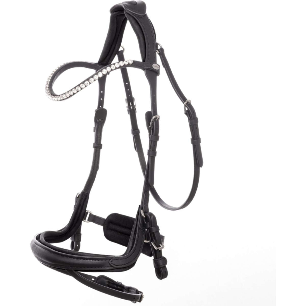 Kavalkade Zaum Caliano Schwarz/Silber