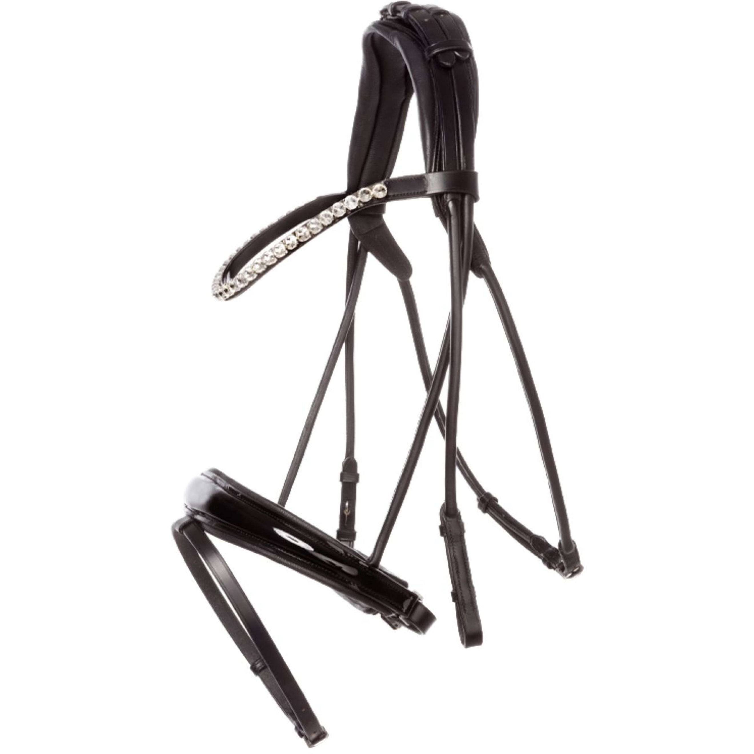 Kavalkade Trense Florina KavalSH4 Rundgenäht Schwarz