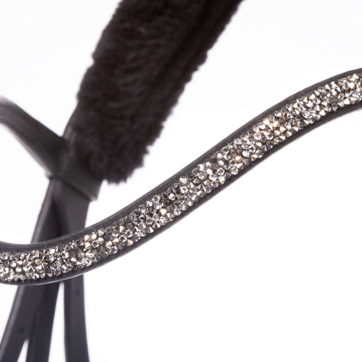 Kavalkade Zaum Ivella Faux Fur Schwarz/Lack/Schwarz