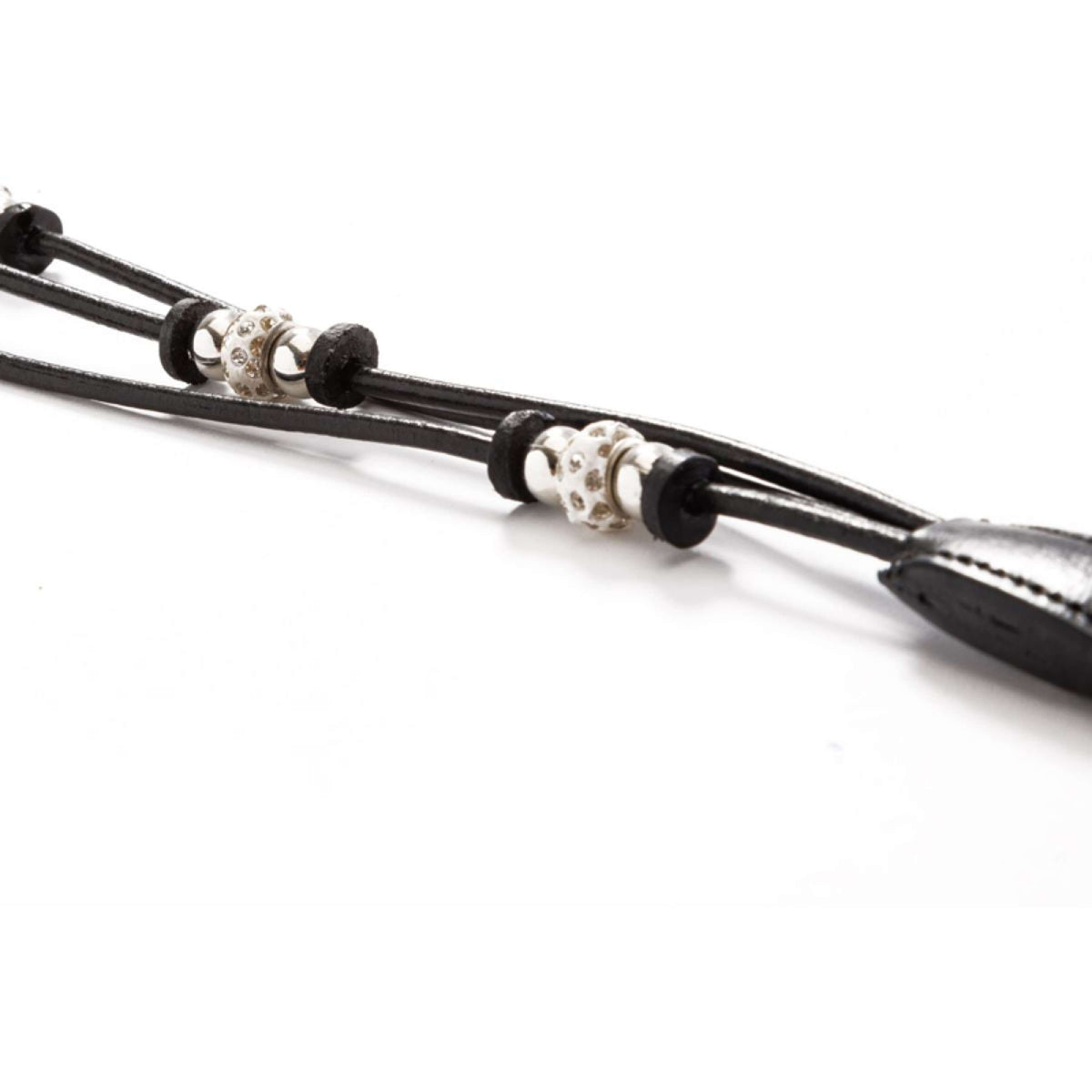 Kavalkade Stirnriemen Grace Schwarz/Weiß