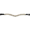 Kavalkade Stirnriemen Exquisite Schwarz/Gold
