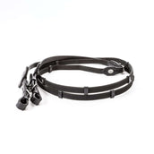 Kavalkade Zügel mit Stops 16mm Schwarz