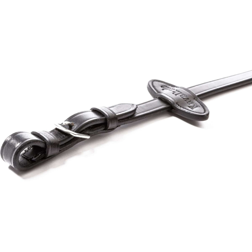 Kavalkade Zügel mit Stops 16mm Schwarz