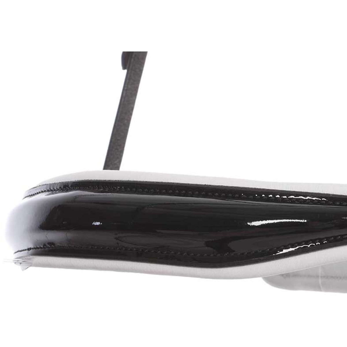 Kavalkade Nasenriemen Antonia Schwarz/Weiß Lack