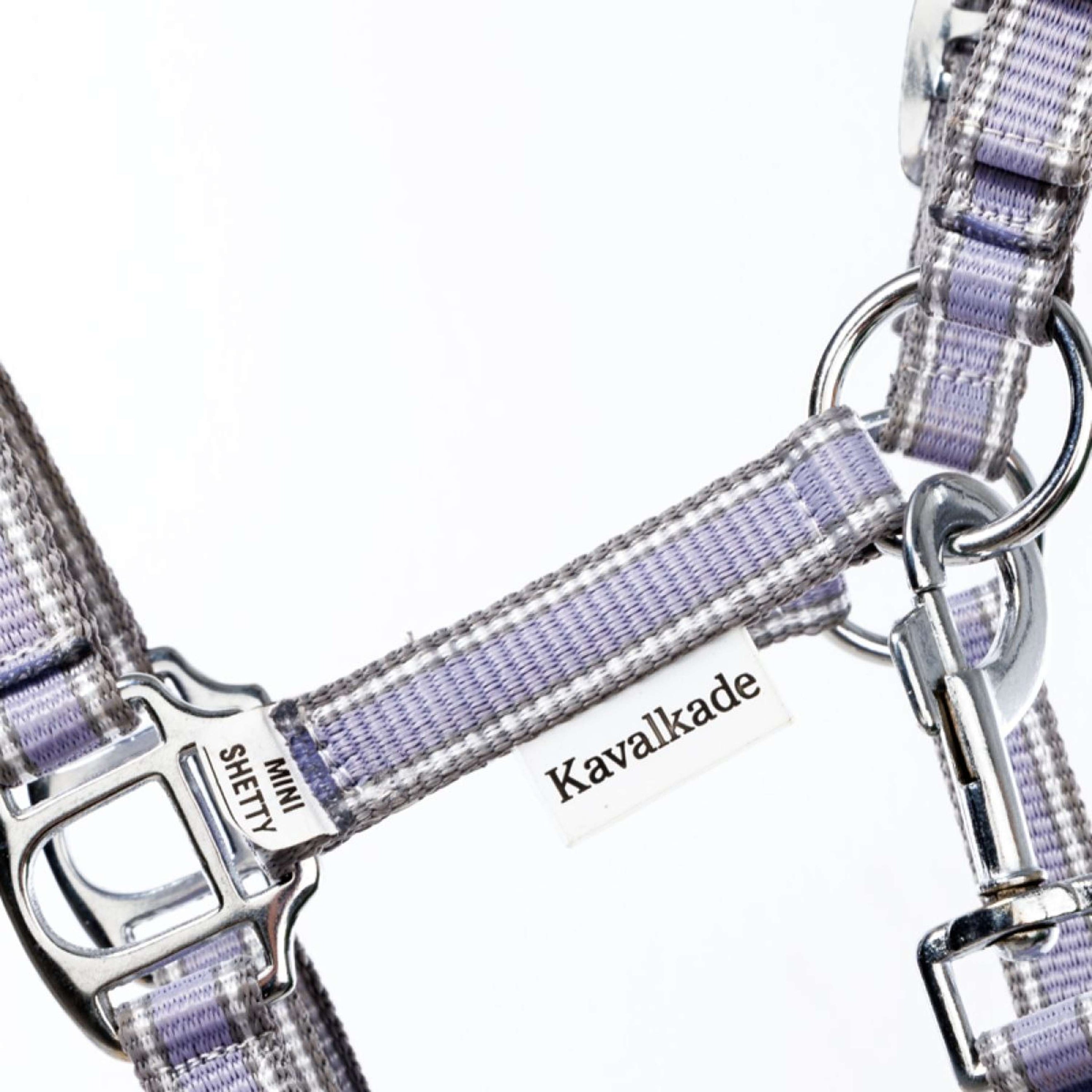 Kavalkade Halfter Shorty Flieder/Grau/Weiß