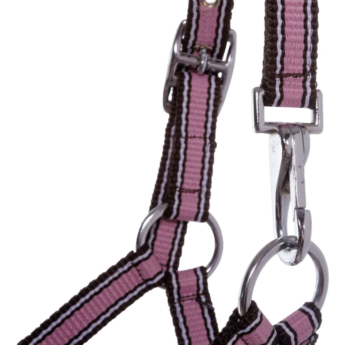 Kavalkade Halfter Foal/Yearling Rosa/Braun/Weiß