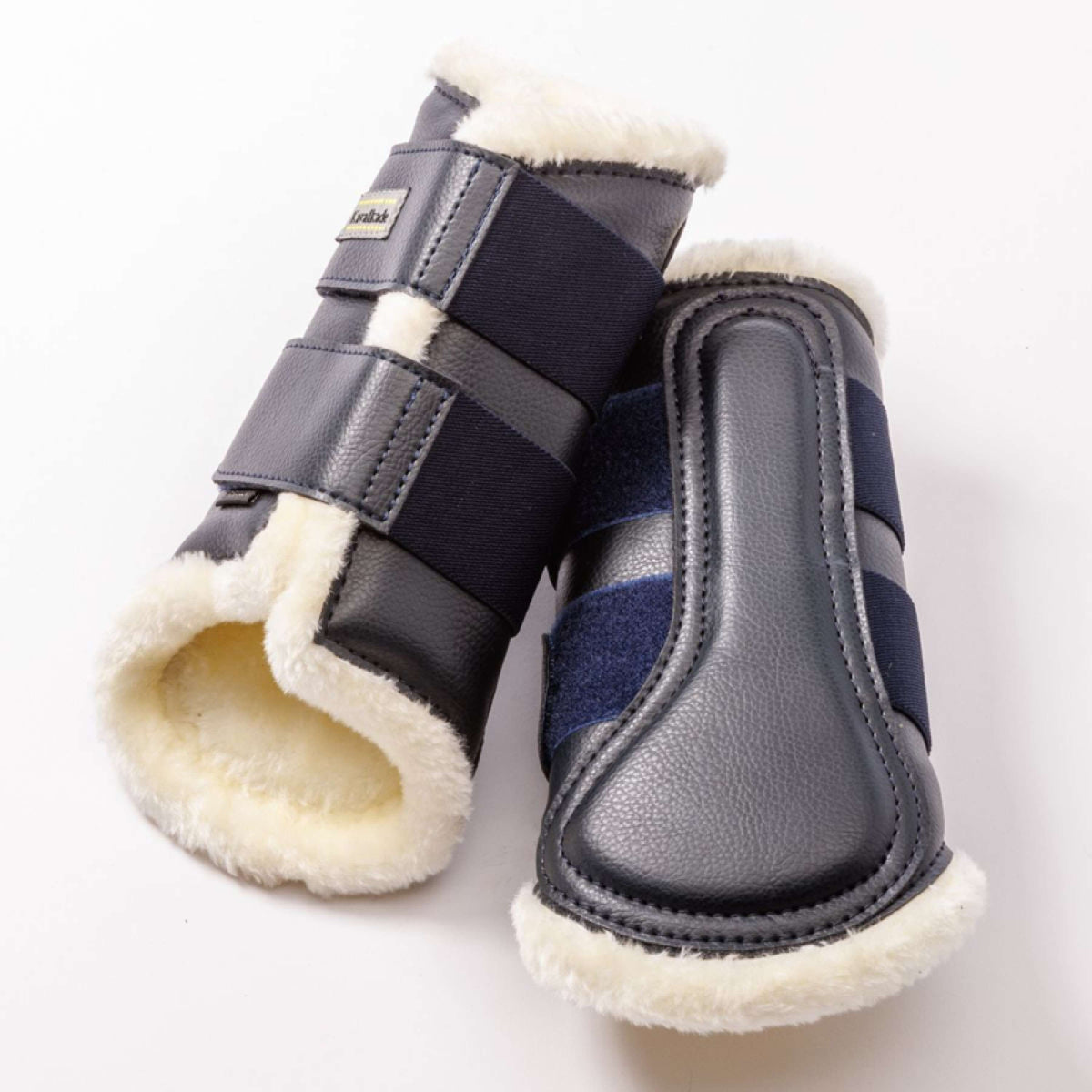 Kavalkade Dressage Boots Anatomic Faux Fur Navy/Beige