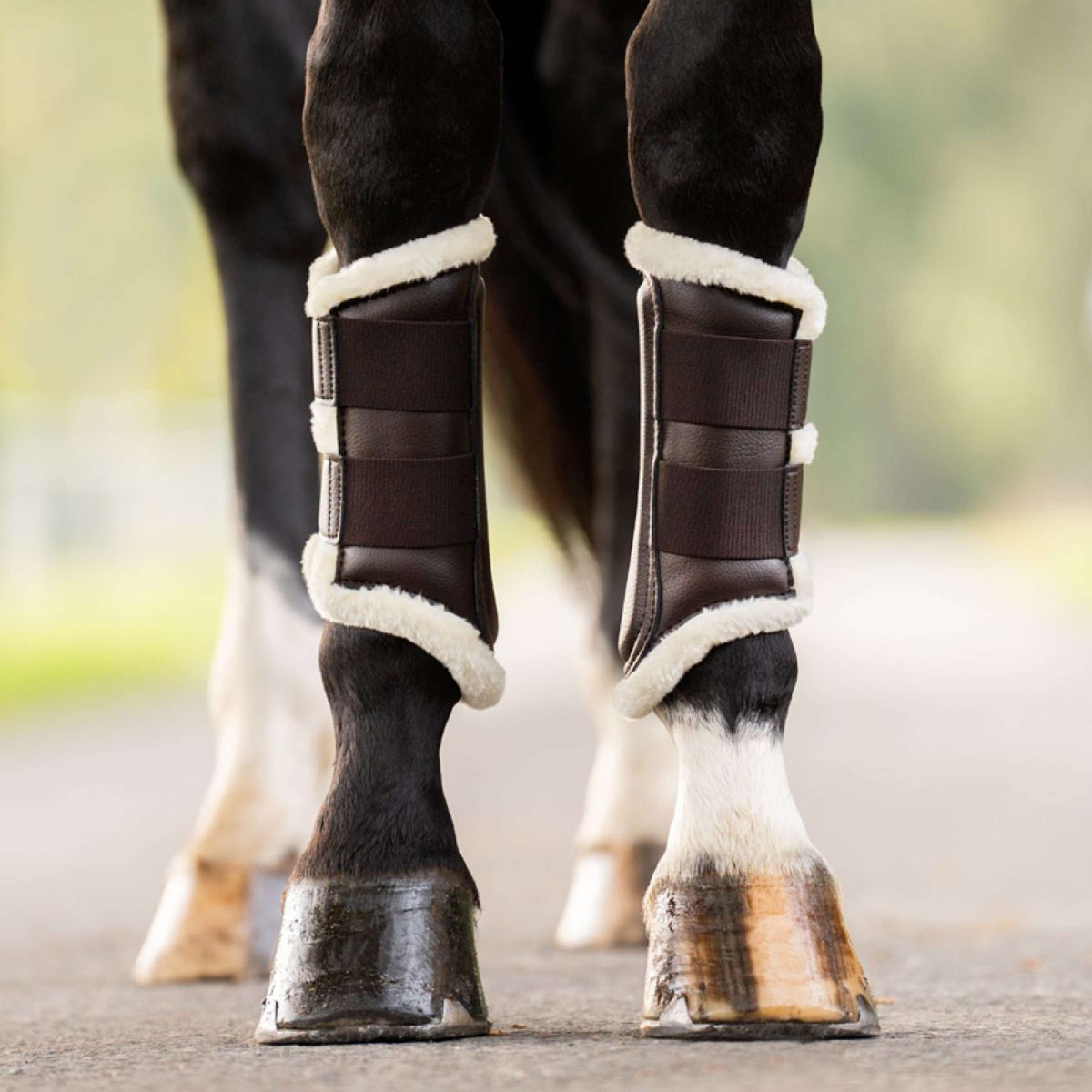 Kavalkade Dressage Boots Anatomic Faux Fur Braun/Beige