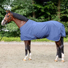 Kavalkade Sommerdecke Cotton Navy