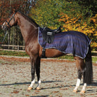 Kavalkade Ausreitdecke Fly Marine/Grau