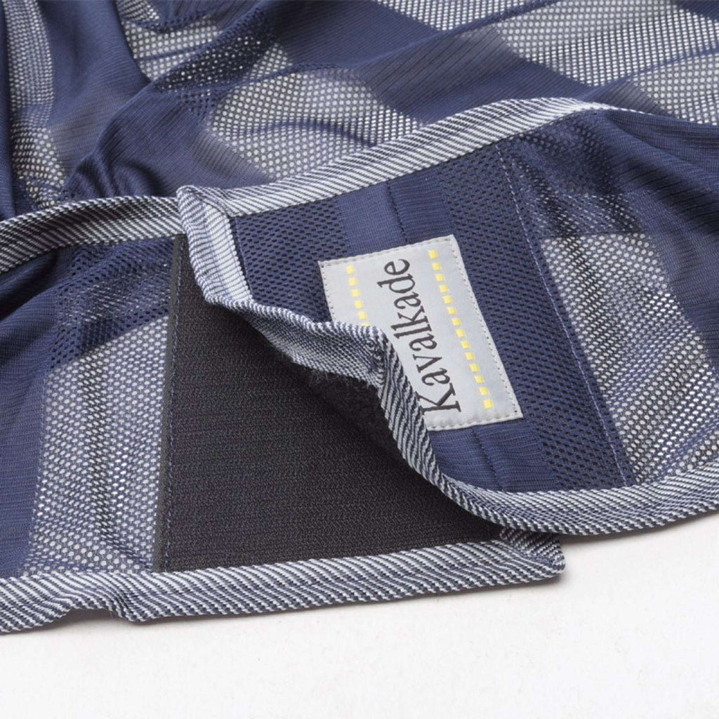 Kavalkade Ausreitdecke Fly Marine/Grau