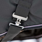 Kavalkade Outdoordecke Iceland 50g Schwarz/Schwarz/Bordeaux/Grau