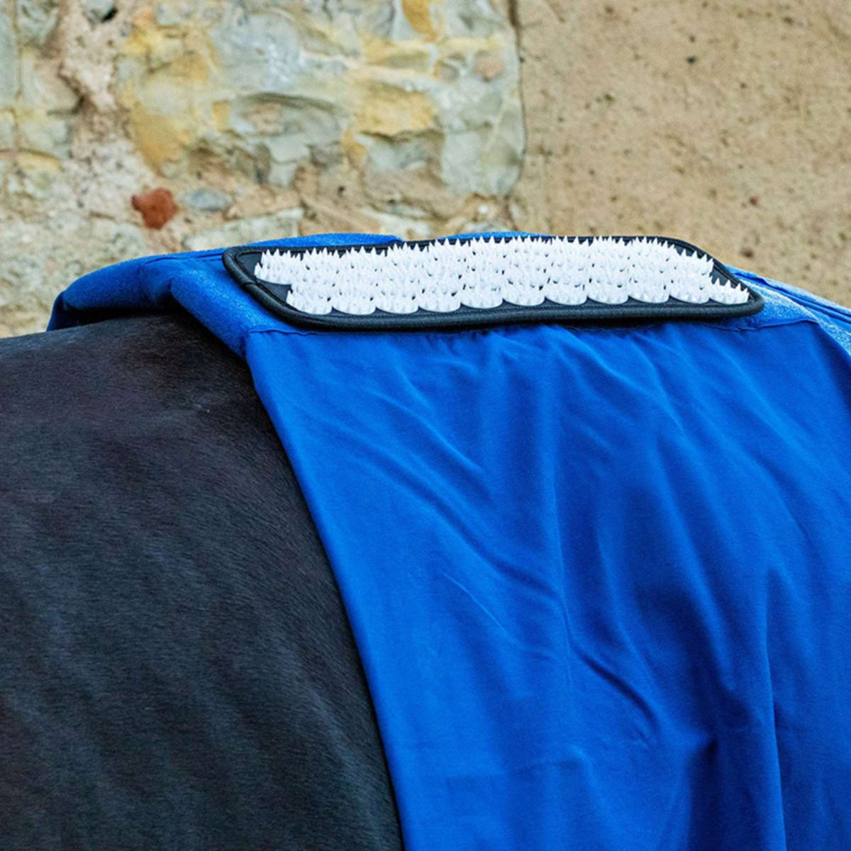 Accuhorsemat Blanket Original mit Accupressure Mat Blau