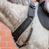 Kavalkade Brustgeschirr Horselight Schwarz/Grau