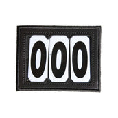 Kentucky Startnummern Velcro PVC Schwarz