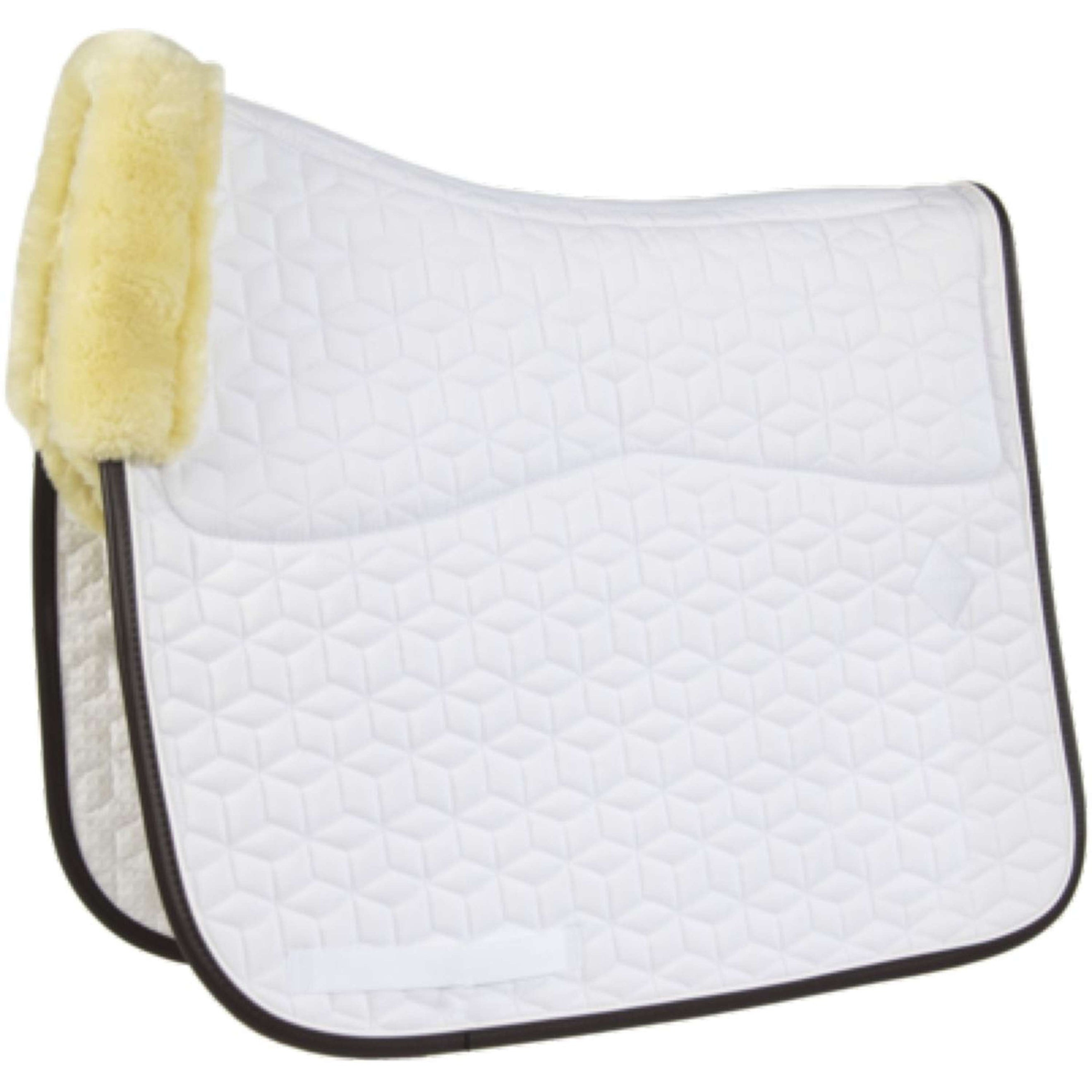 Kentucky Schabracke Skin Friendly Dressur Weiß Kentucky Schabracke Skin Friendly Dressur Weiß
