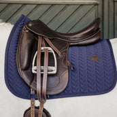 Kentucky Horsewear Schabracke Fishbone Dressur Navy