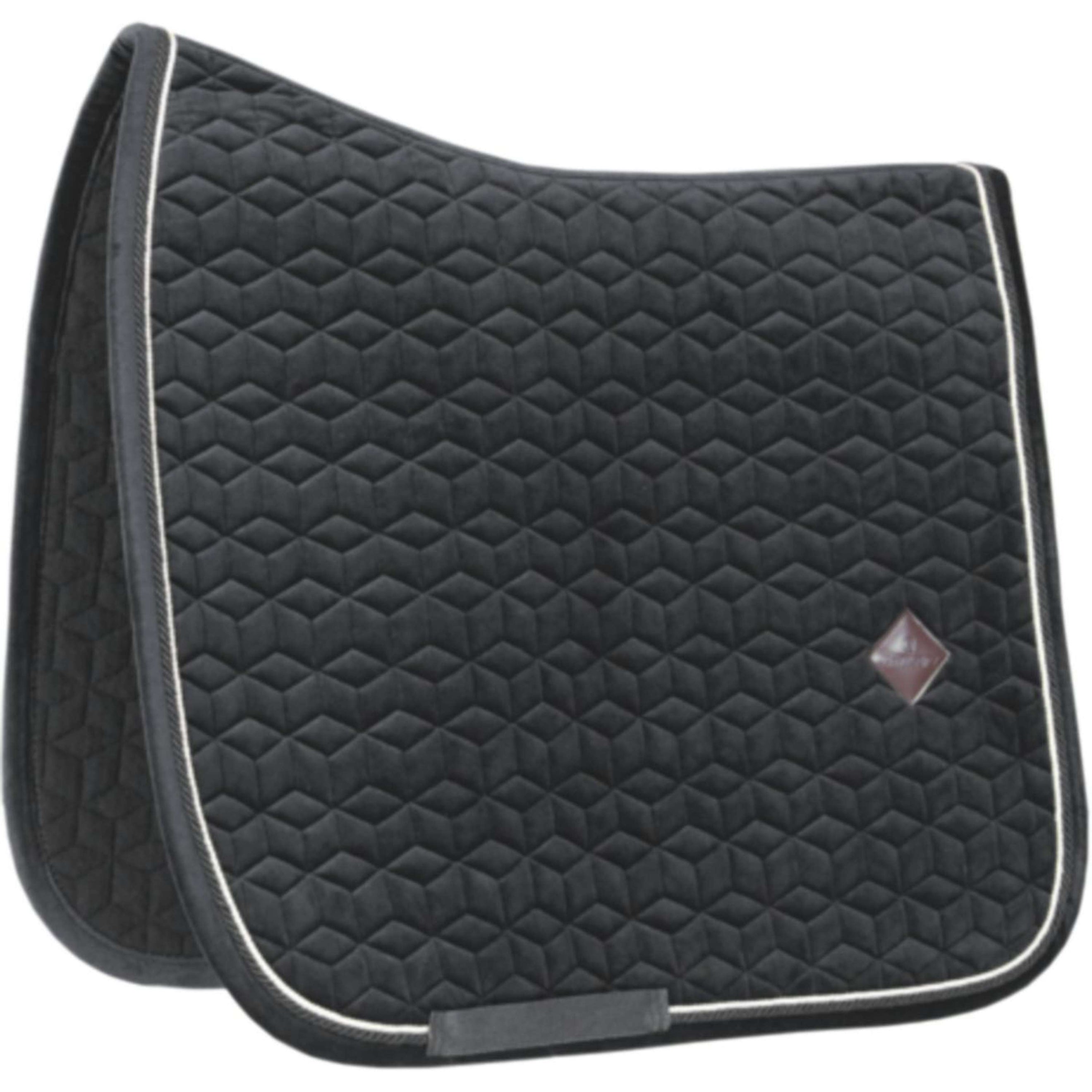 Kentucky Schabracke Basic Velvet Dressur Schwarz Kentucky Schabracke Basic Velvet Dressur Schwarz