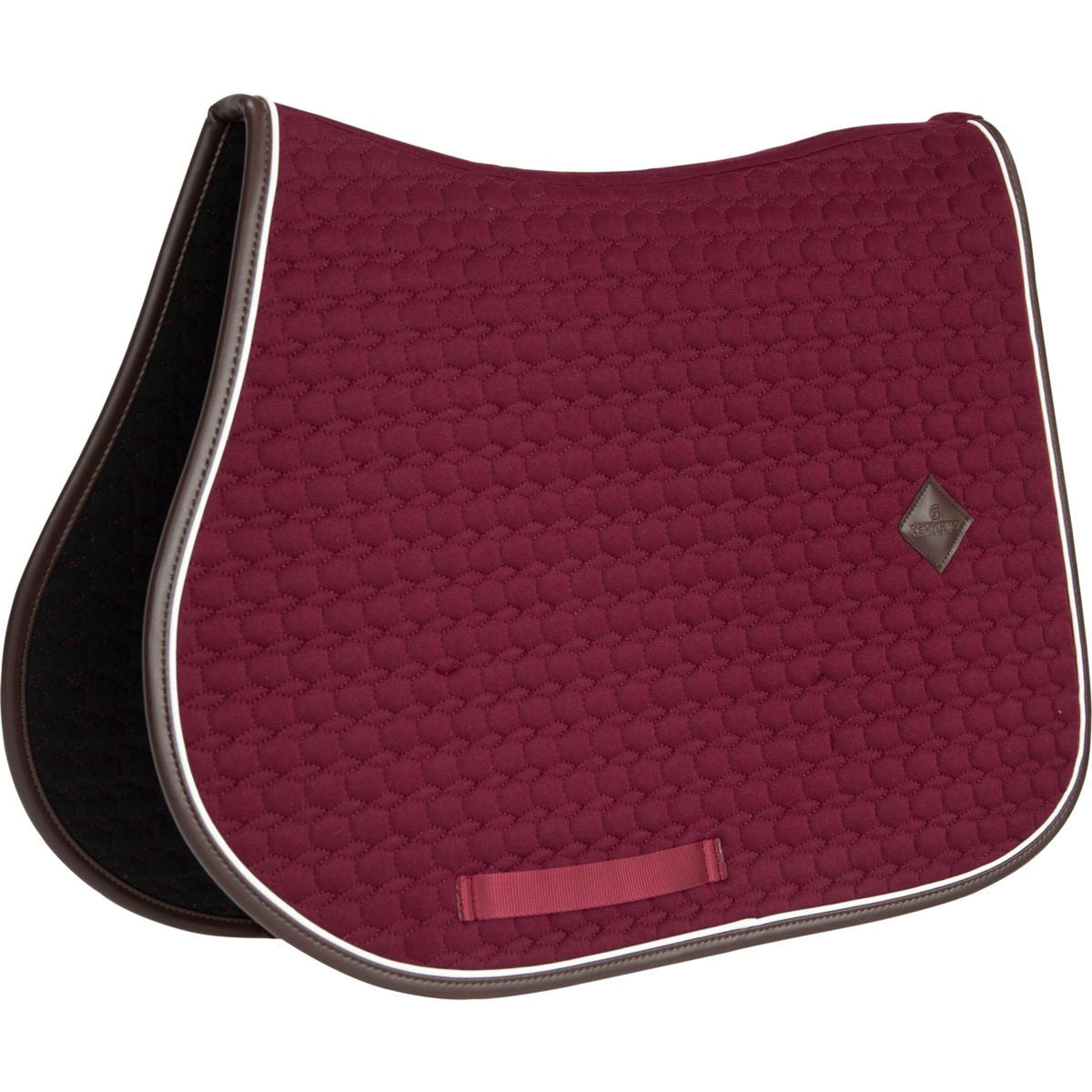 Kentucky Schabracke Springen Classic Leder Bordeaux