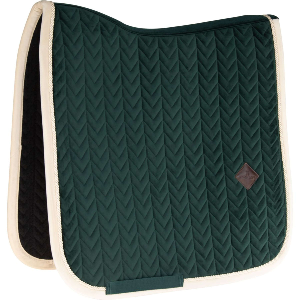 Kentucky Dressur Satteldecke Classic Konstrast Pine Green