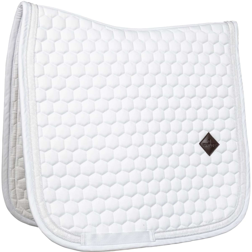 Kentucky Horsewear Schabracke Glitter Dressur Weiß/Weiß