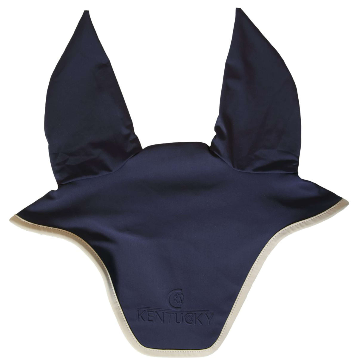 Kentucky Horsewear Fliegenhaube Wellington Softshell Navy/Beige