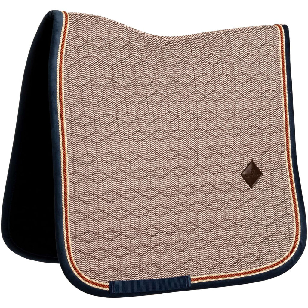 Kentucky Horsewear Schabracke Pied-de-Poule Dressur Bordeaux/Navy