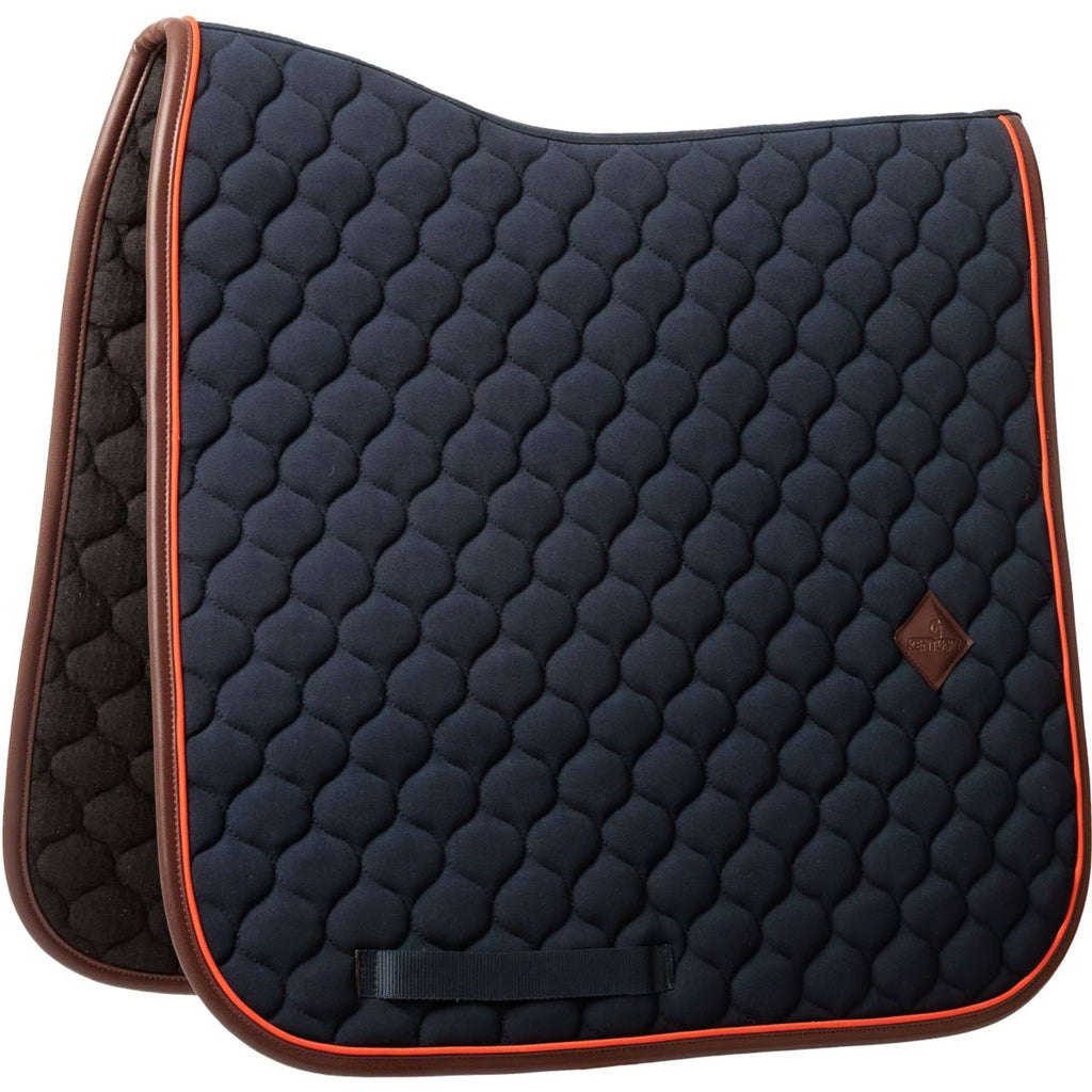 Kentucky Horsewear Schabracke Onion Quilt Leather Neon Dressur Navy