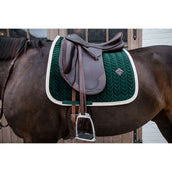 Kentucky Dressur Satteldecke Classic Konstrast Pine Green