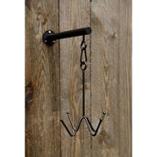 Kentucky Horsewear Trensenhaken 4 Wandmontage Schwarz