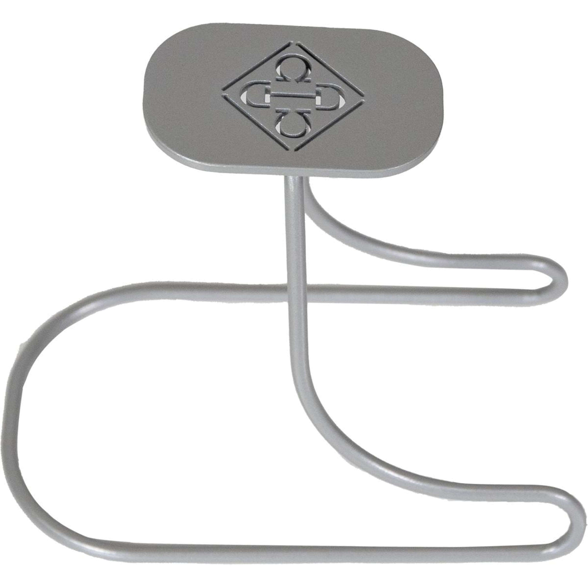 Kentucky Reitkappenhalter Steel Grau
