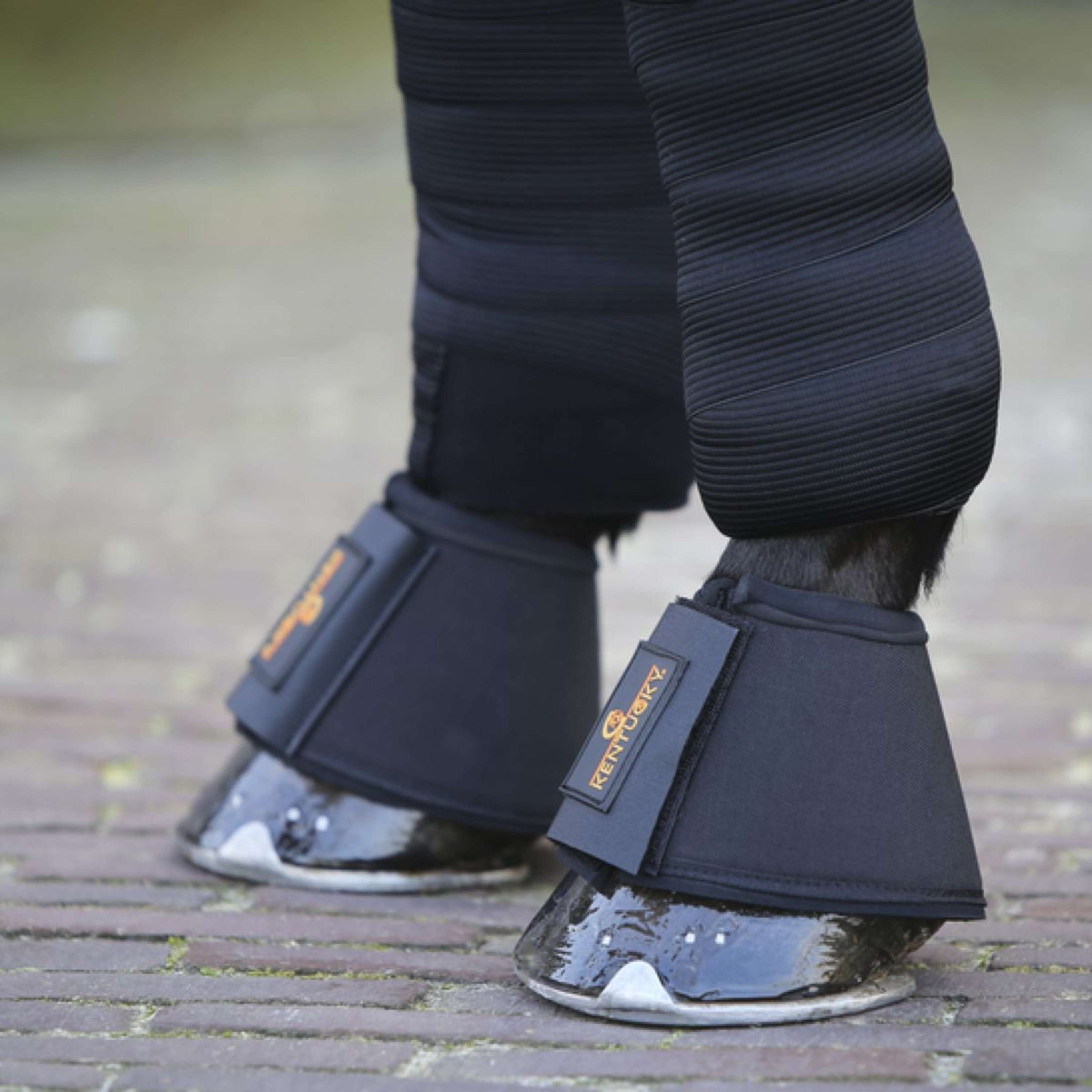 Kentucky Horsewear Hufglocken Schwarz Kentucky Horsewear Hufglocken Schwarz