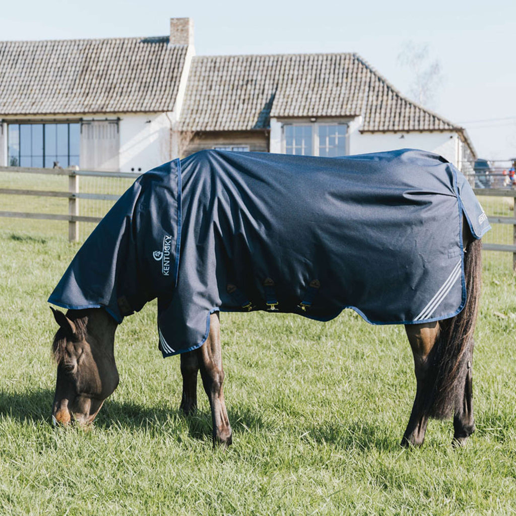 Kentucky Turnout Rug All Weather Comfort Waterproof 0g Navy