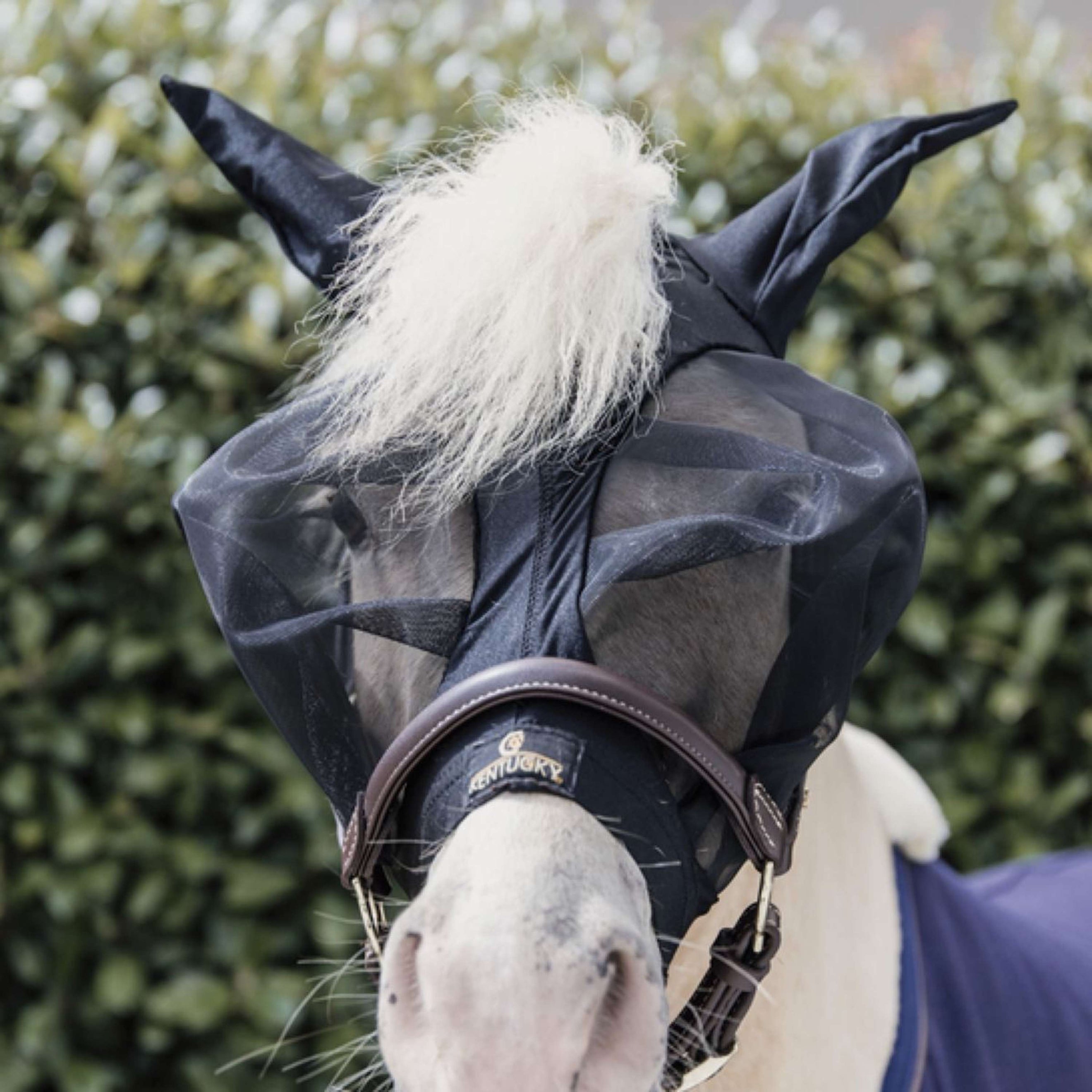Kentucky Fliegenmaske Slim Fit Schwarz Kentucky Fliegenmaske Slim Fit Schwarz