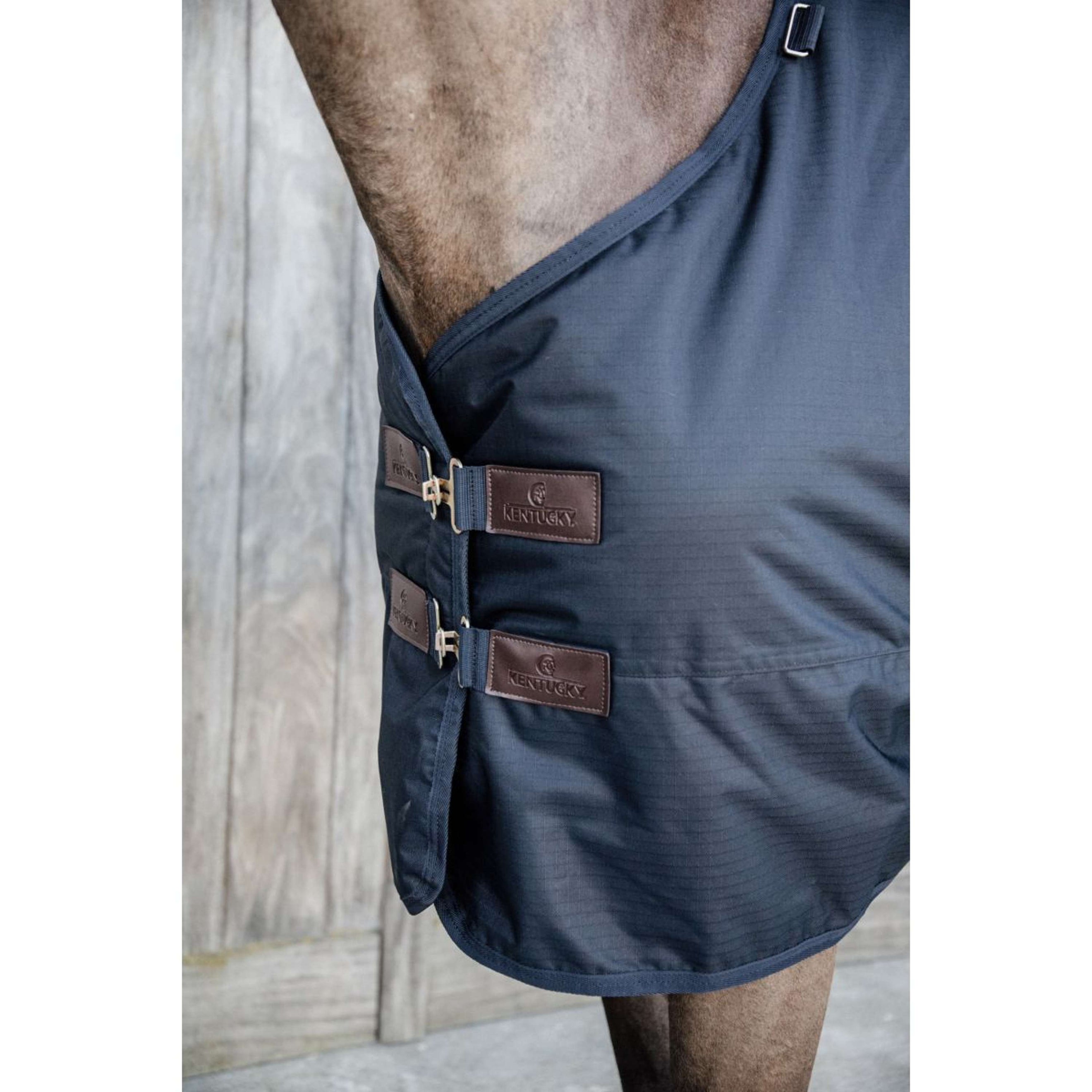 Kentucky Turnout Rug All Weather Waterproof Classic 300g Navy Kentucky Turnout Rug All Weather Waterproof Classic 300g Navy