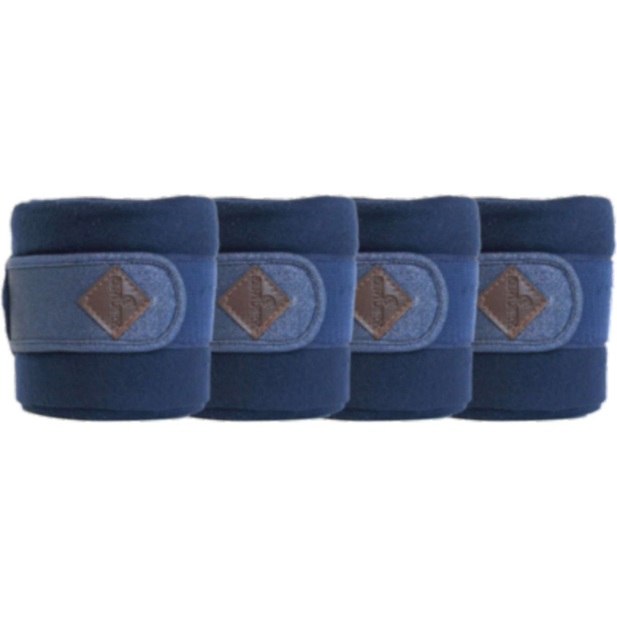 Kentucky Bandagen Polarfleece-Glitzer Navy