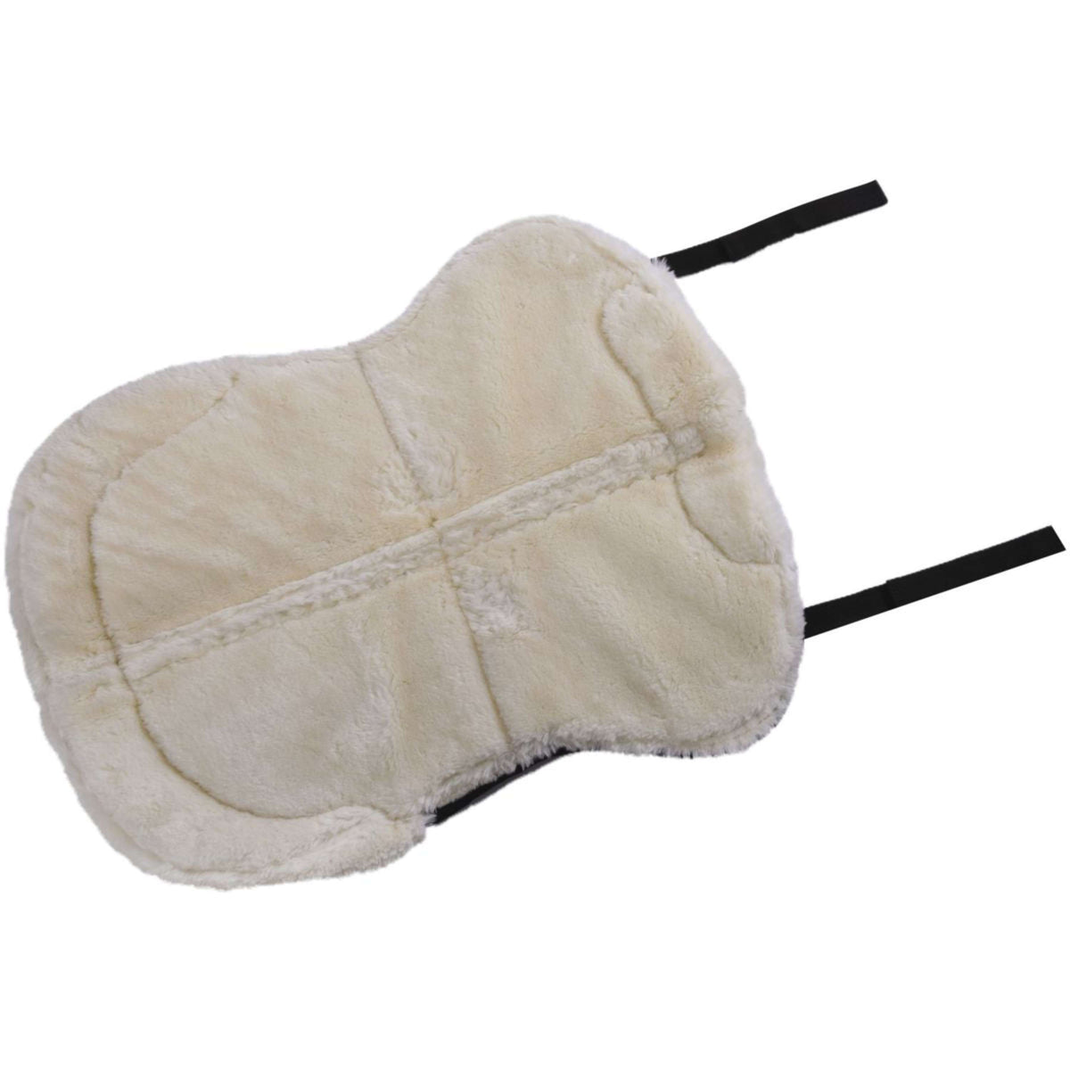 Kerbl Sattelunterleger Corrective Antislip Kunstfell Schwarz