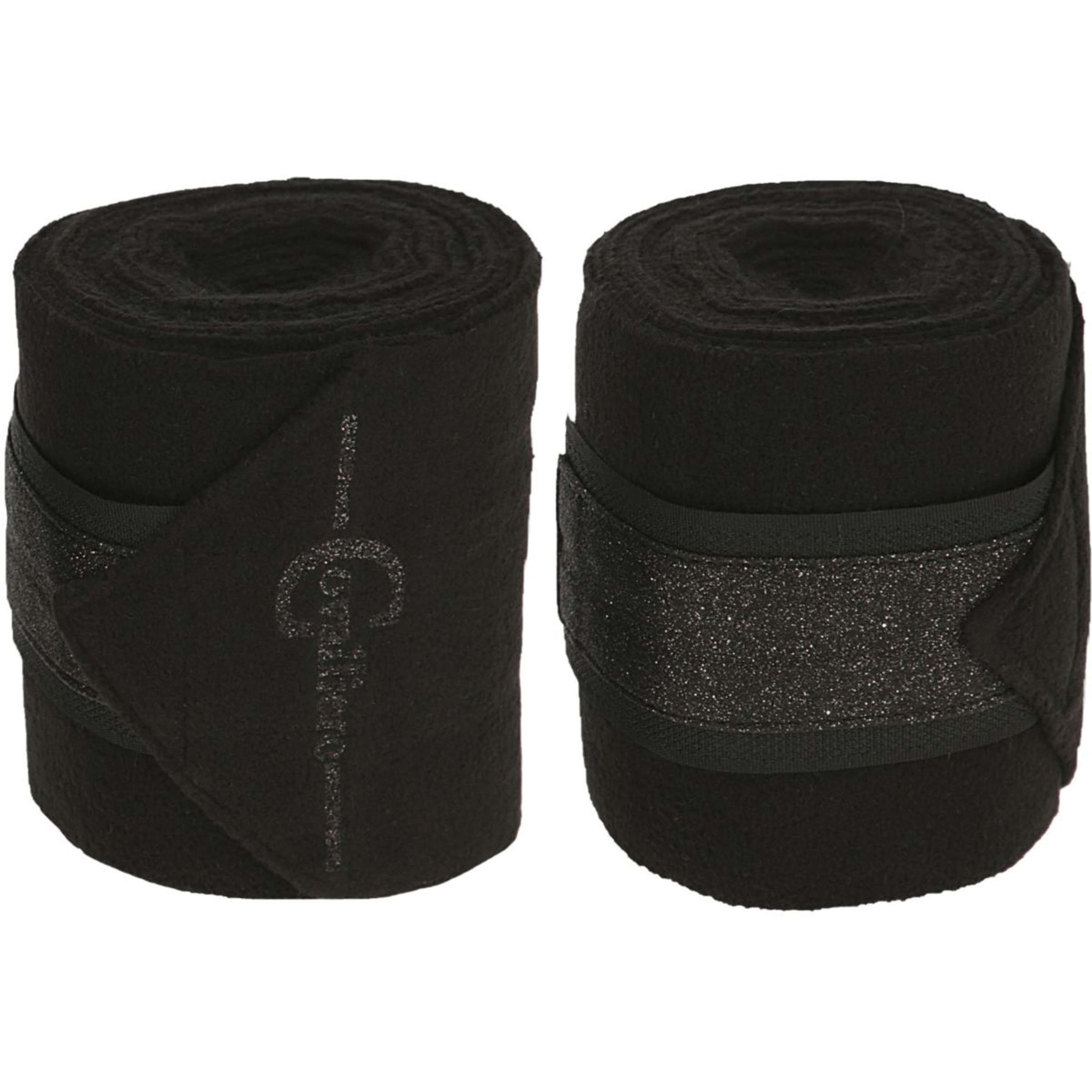 Covalliero Fleecebandagen Empara 4-pack Schwarz Covalliero Fleecebandagen Empara 4-pack Schwarz