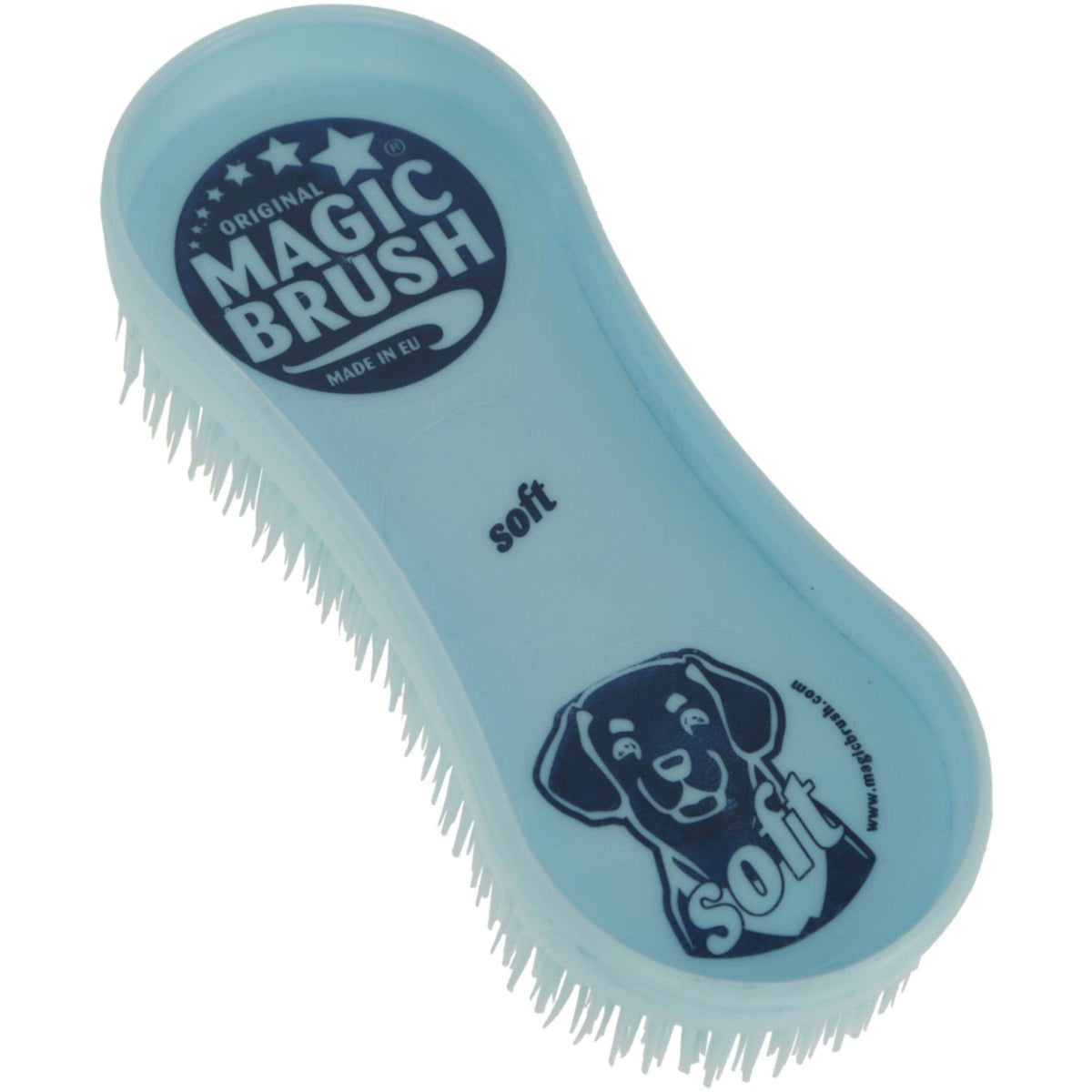 Magic Brush Soft Hund Ozeanblau