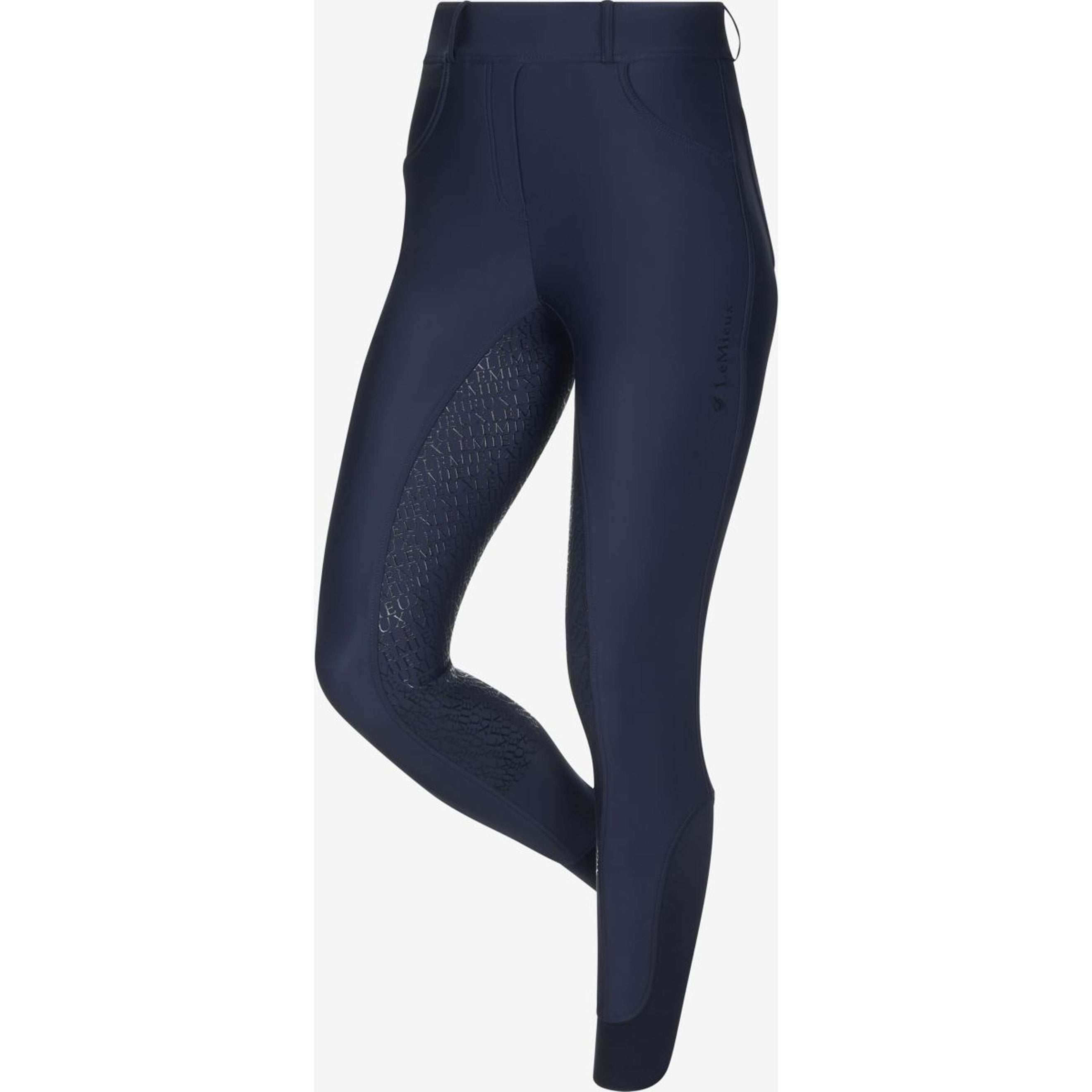 LeMieux Reitleggings Demi Pull On Full Seat Navy