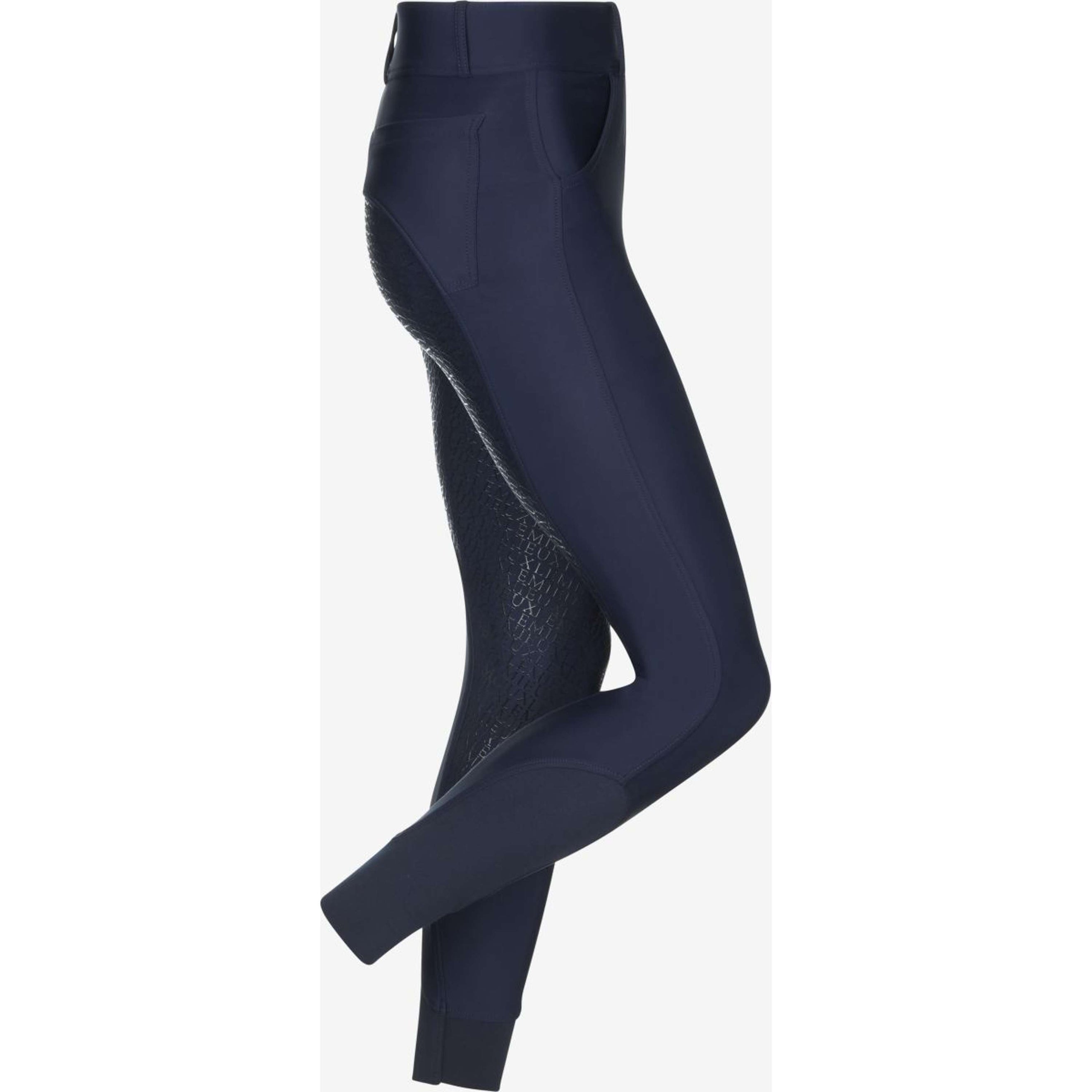 LeMieux Reitleggings Demi Pull On Full Seat Navy