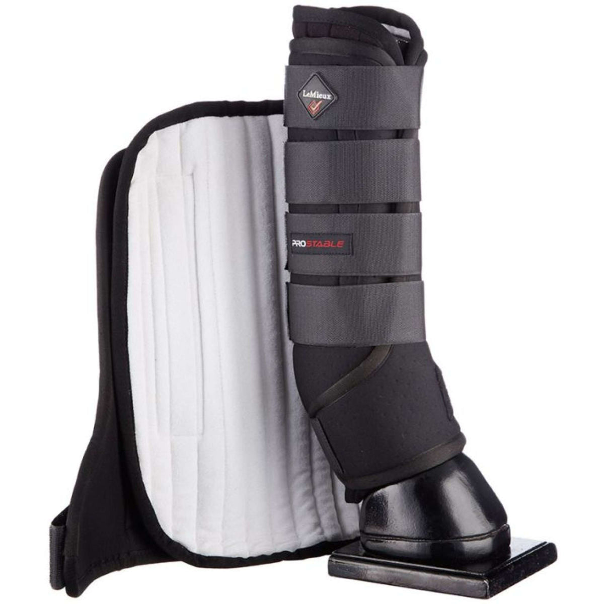 LeMieux Beinschutz Stable Boot Wraps Schwarz