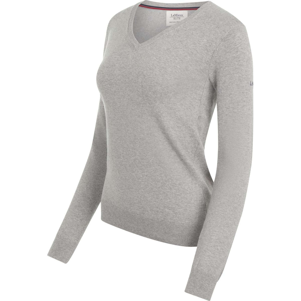 LeMieux Pullover Elite V-Neck Damen Grau