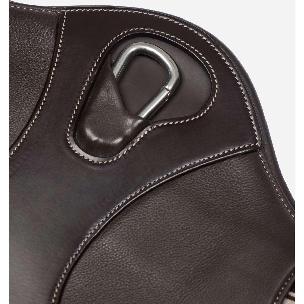 LeMieux Sattelgurt Arika Contoured Kurz Braun