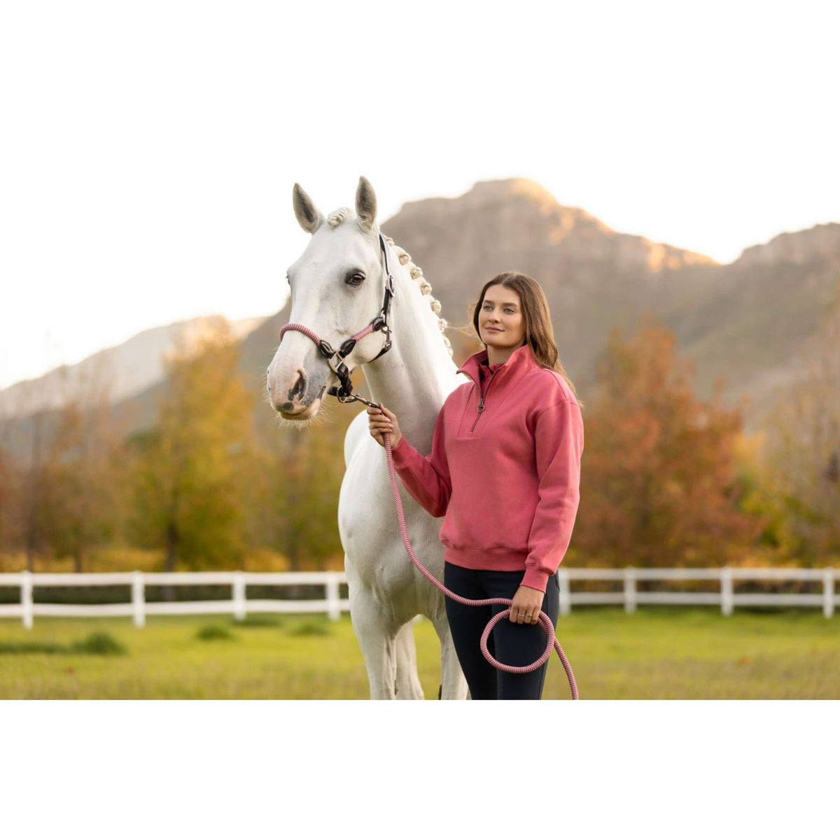 LeMieux Halfter Ropella Cranberry