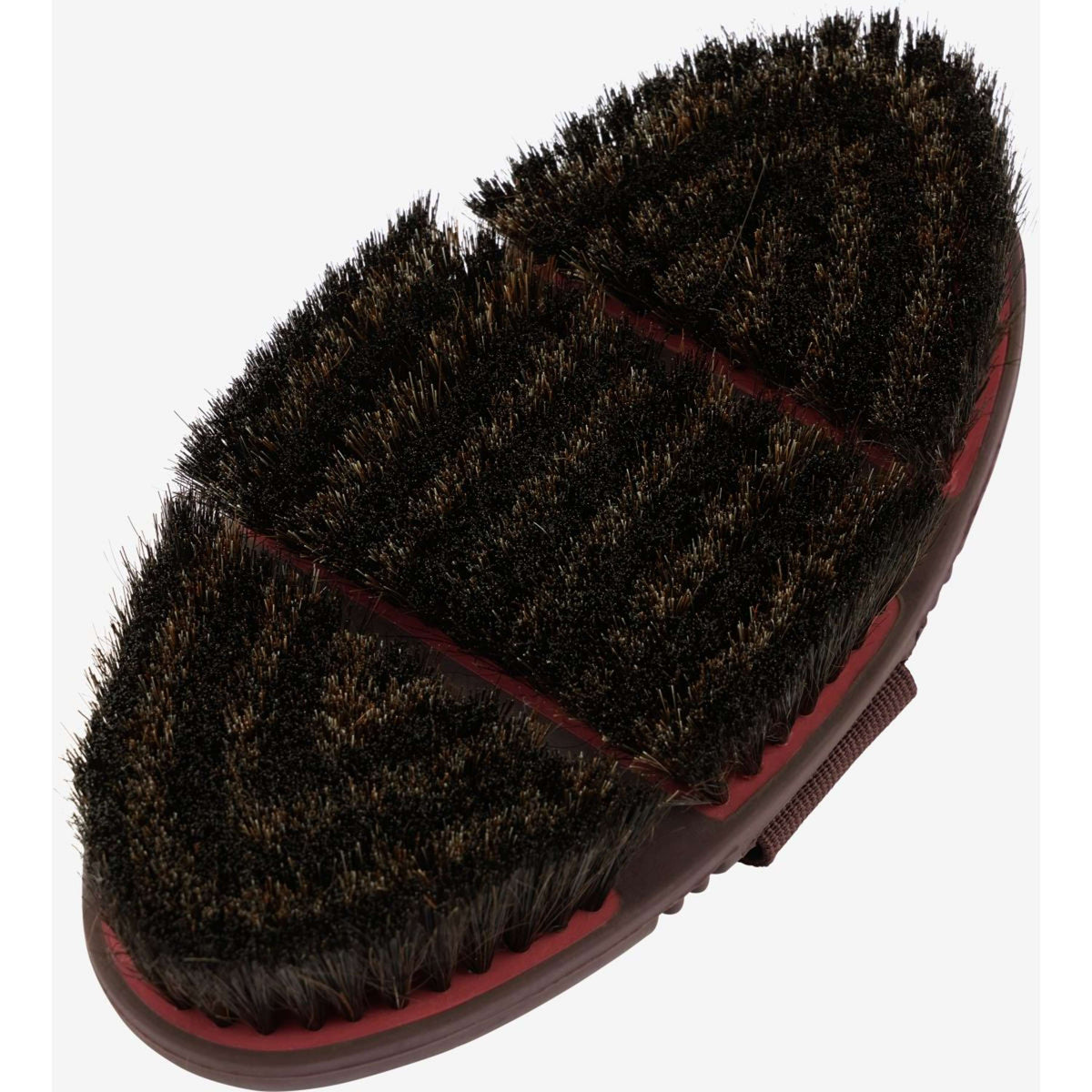 LeMieux Bürste Flexi Pferdehaar Cranberry